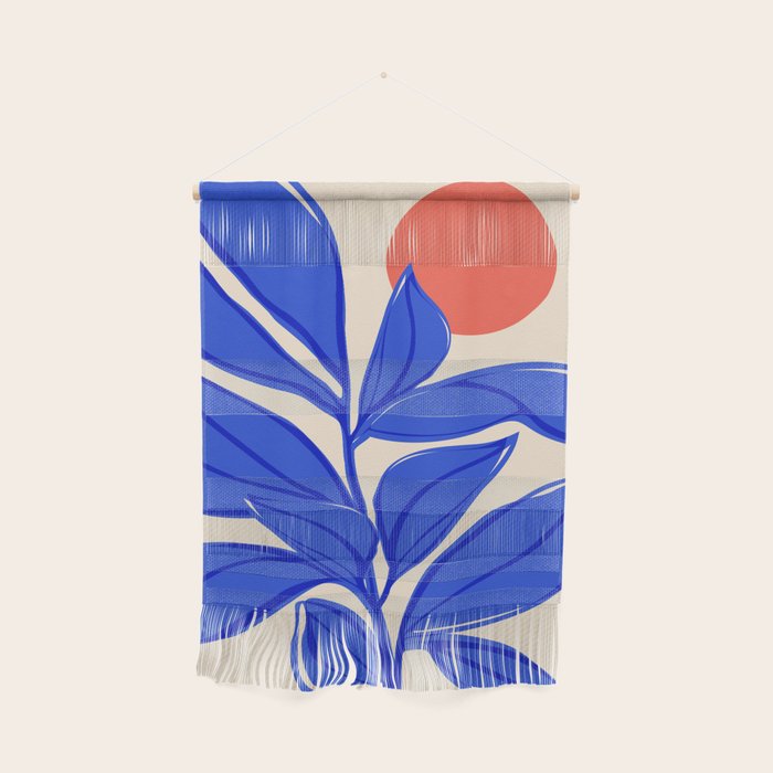 Grow Your Own Way - Blue and Red Wall Hanging Gallery Image 1