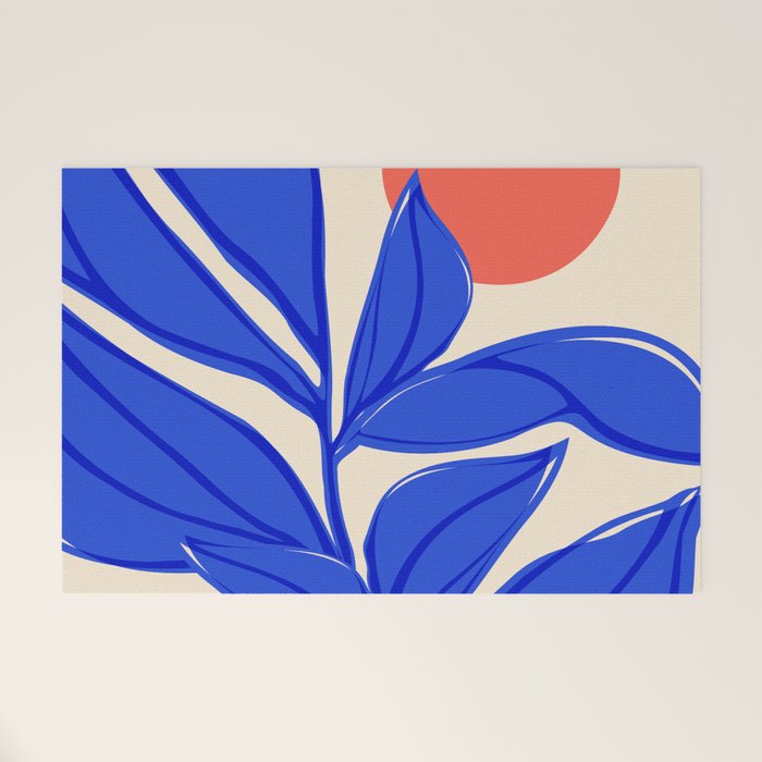 Grow Your Own Way - Blue and Red Welcome Mat Gallery Image 1