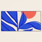 Grow Your Own Way - Blue and Red Desk Mat Gallery Image 3
