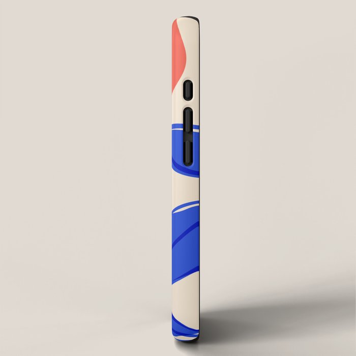 Grow Your Own Way - Blue and Red iPhone Case Gallery Image 2