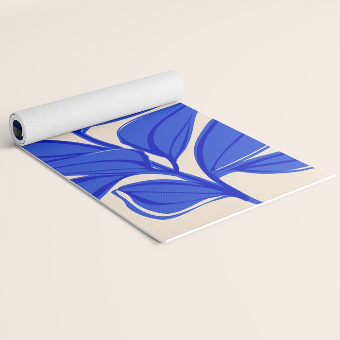 Grow Your Own Way - Blue and Red Yoga Mat Gallery Image 2