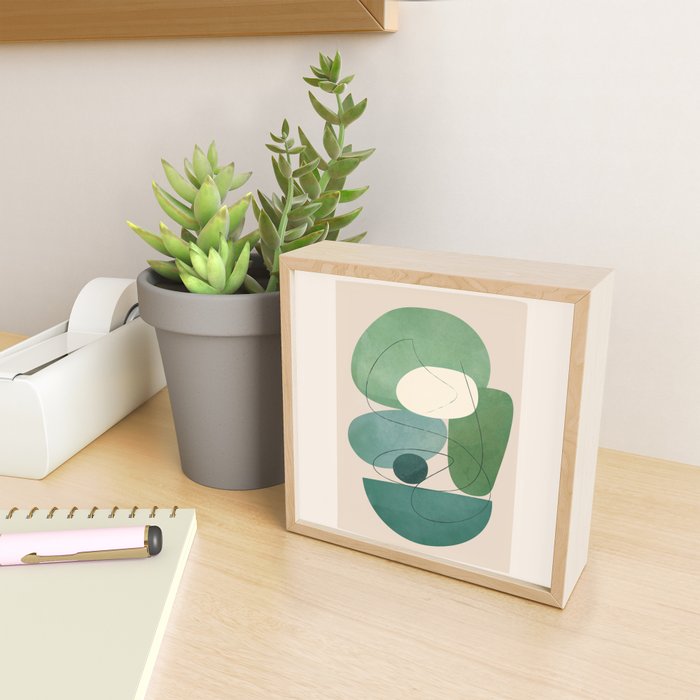 Floating Abstraction 7 Mini Art Print Gallery Image 2