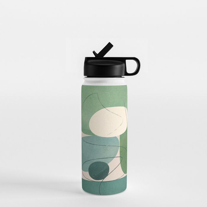 Floating Abstraction 7 Water Bottle Gallery Image 1
