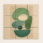 Floating Abstraction 7 Wood Wall Art Gallery Image 1