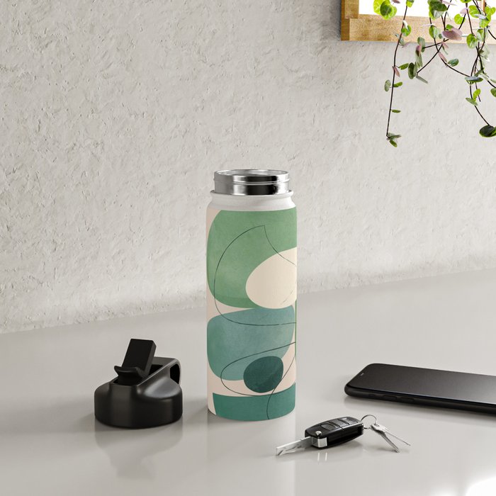 Floating Abstraction 7 Water Bottle Gallery Image 4
