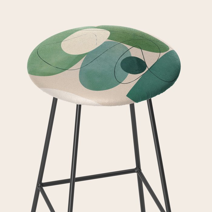Floating Abstraction 7 Stool Gallery Image 2