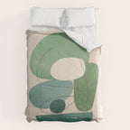 Floating Abstraction 7 Comforter Gallery Image 6