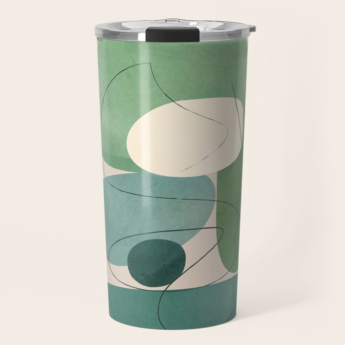 Floating Abstraction 7 Travel Mug Gallery Image 1