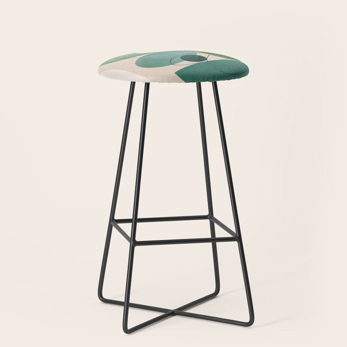 Floating Abstraction 7 Stool Gallery Image 1