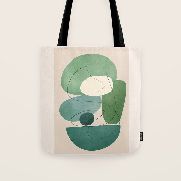 Floating Abstraction 7 Tote Bag Gallery Image 1