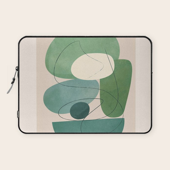Floating Abstraction 7 Laptop Sleeve Gallery Image 1