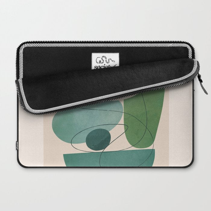 Floating Abstraction 7 Laptop Sleeve Gallery Image 2