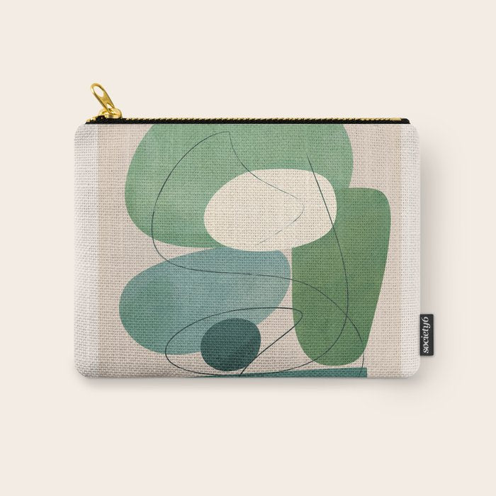 Floating Abstraction 7 Carry All Pouch Gallery Image 1