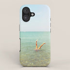 Turquoise Handstand iPhone Case Gallery Image 1