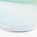 Turquoise Handstand Bath Mat Gallery Image 3