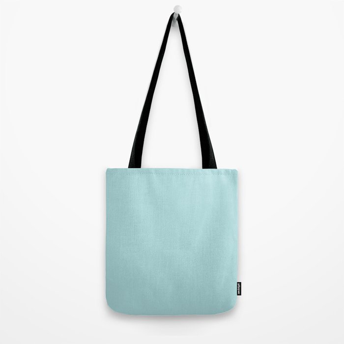 Robin's Egg Aqua Blue Tote Bag Gallery Image 2