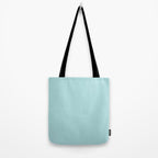 Robin's Egg Aqua Blue Tote Bag Gallery Image 2