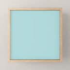 Robin's Egg Aqua Blue Mini Art Print Gallery Image 1