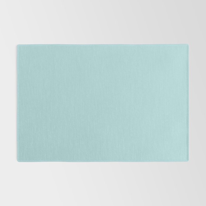 Robin's Egg Aqua Blue Rug Gallery Image 2