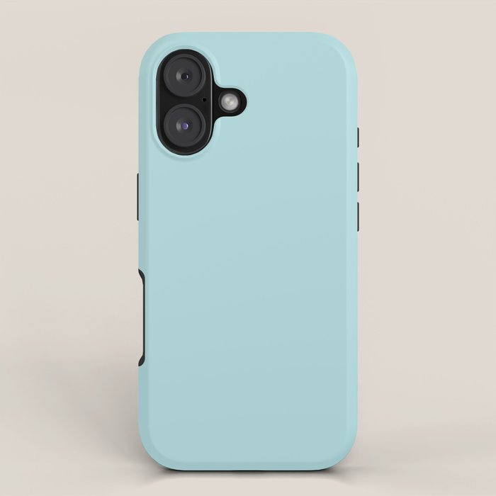 Robin's Egg Aqua Blue iPhone Case Gallery Image 1