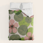 Green water lilies Comforter Gallery Image 6