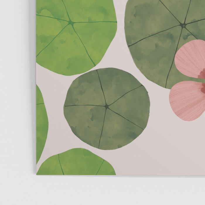 Green water lilies Poster Gallery Image 3