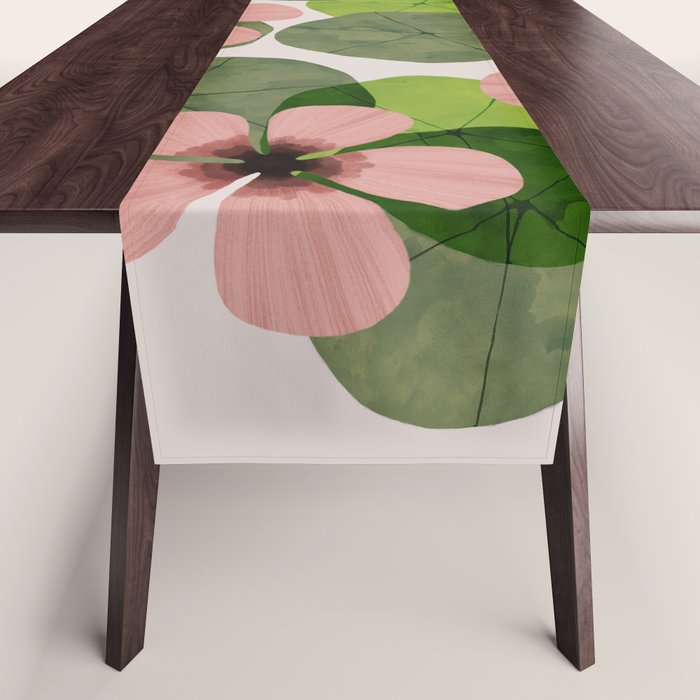Green water lilies Table Runner Gallery Image 1