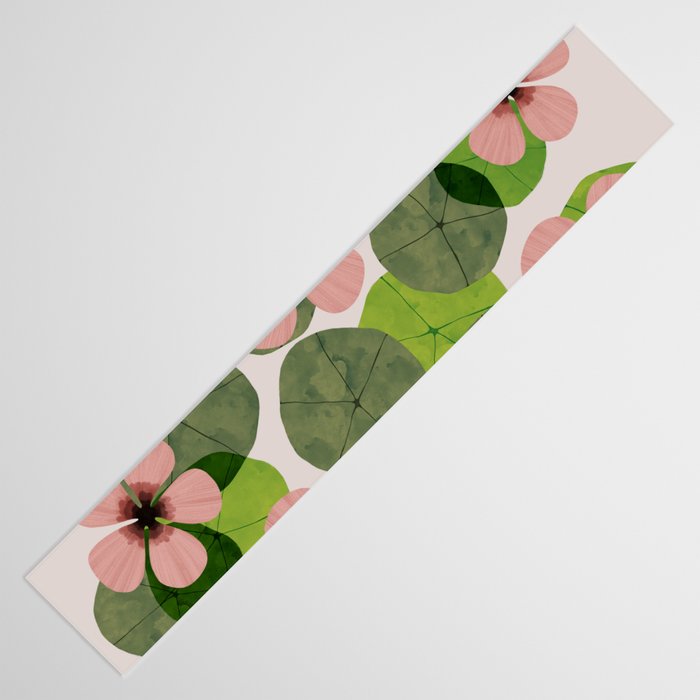 Green water lilies Table Runner Gallery Image 3