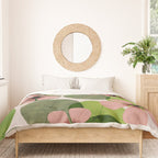 Green water lilies Duvet Cover Gallery Image 3