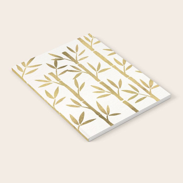 Bamboo Stems - Gold Palette Notebook Gallery Image 1