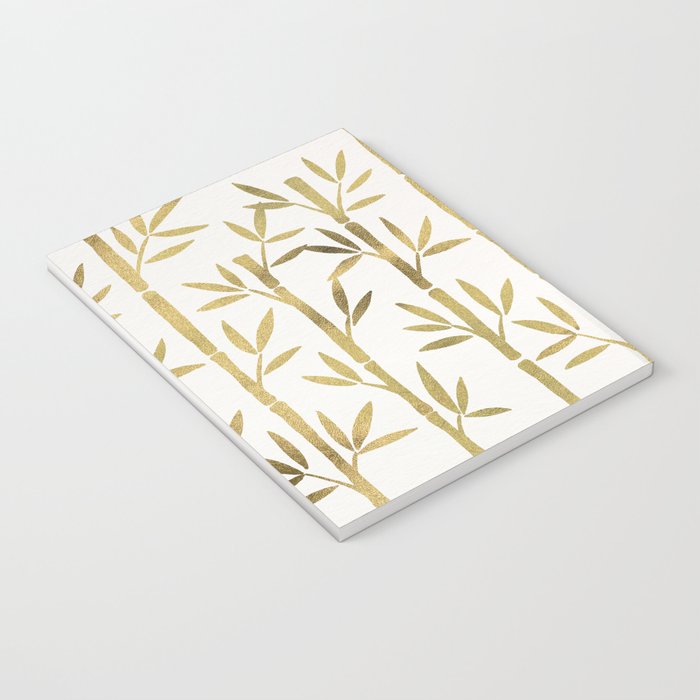 Bamboo Stems - Gold Palette Notebook Gallery Image 3