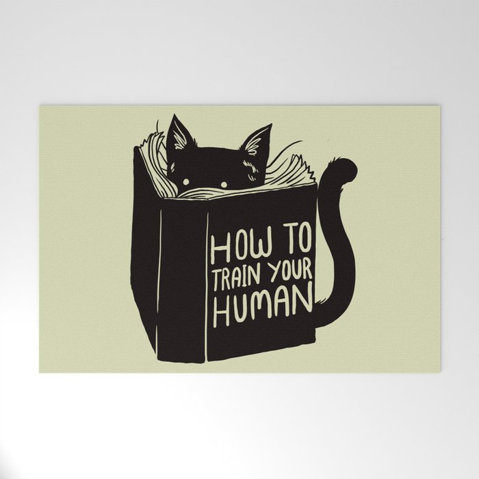 How To Train Your Human Welcome Mat Gallery Image 1