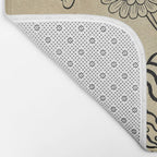 Tiger and hawk Type1 - Minhwa-Korean traditional folk art Bath Mat Gallery Image 2