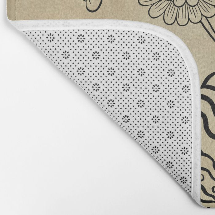 Tiger and hawk Type1 - Minhwa-Korean traditional folk art Bath Mat Gallery Image 2
