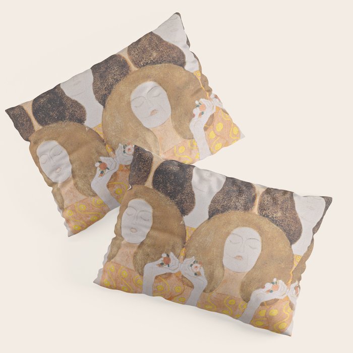 Gustav Klimt - Choir of Angels (Chor Der Paradiesengel) Pillow Sham Gallery Image 3