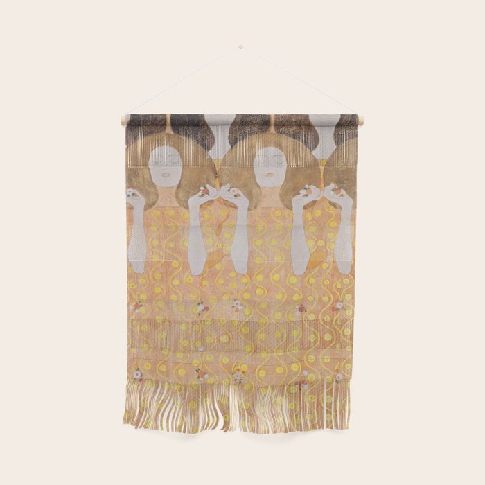 Gustav Klimt - Choir of Angels (Chor Der Paradiesengel) Wall Hanging Gallery Image 1