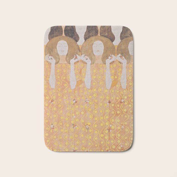 Gustav Klimt - Choir of Angels (Chor Der Paradiesengel) Bath Mat Gallery Image 1