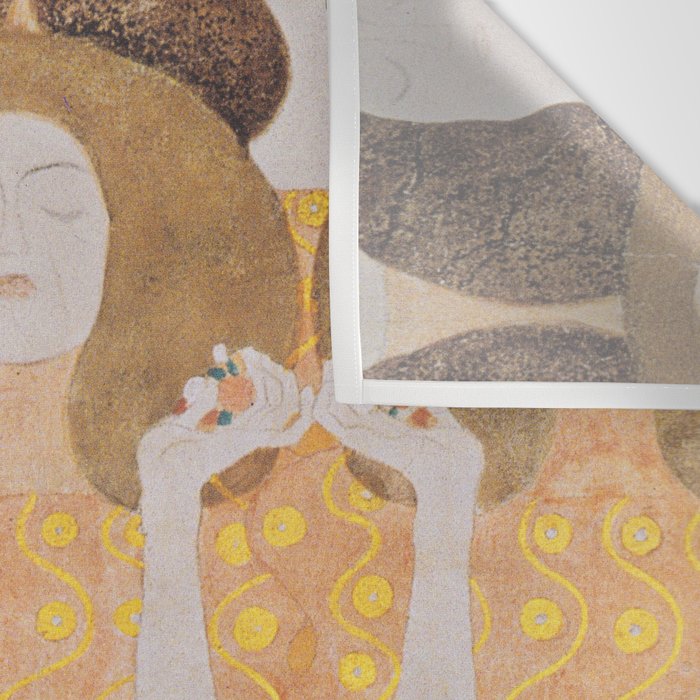 Gustav Klimt - Choir of Angels (Chor Der Paradiesengel) Wall Tapestry Gallery Image 3