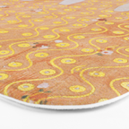Gustav Klimt - Choir of Angels (Chor Der Paradiesengel) Bath Mat Gallery Image 3