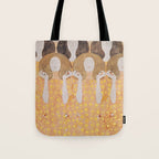 Gustav Klimt - Choir of Angels (Chor Der Paradiesengel) Tote Bag Gallery Image 1