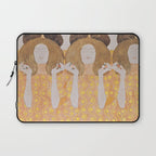 Gustav Klimt - Choir of Angels (Chor Der Paradiesengel) Laptop Sleeve Gallery Image 1