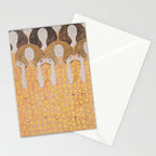 Gustav Klimt - Choir of Angels (Chor Der Paradiesengel) Stationery Card Gallery Image 2