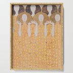 Gustav Klimt - Choir of Angels (Chor Der Paradiesengel) Serving Tray Gallery Image 1