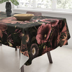 Autumn Winter Flowers VIII Tablecloth Gallery Image 3
