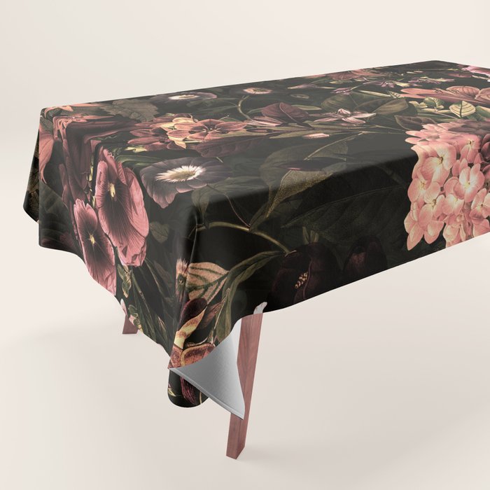Autumn Winter Flowers VIII Tablecloth Gallery Image 1