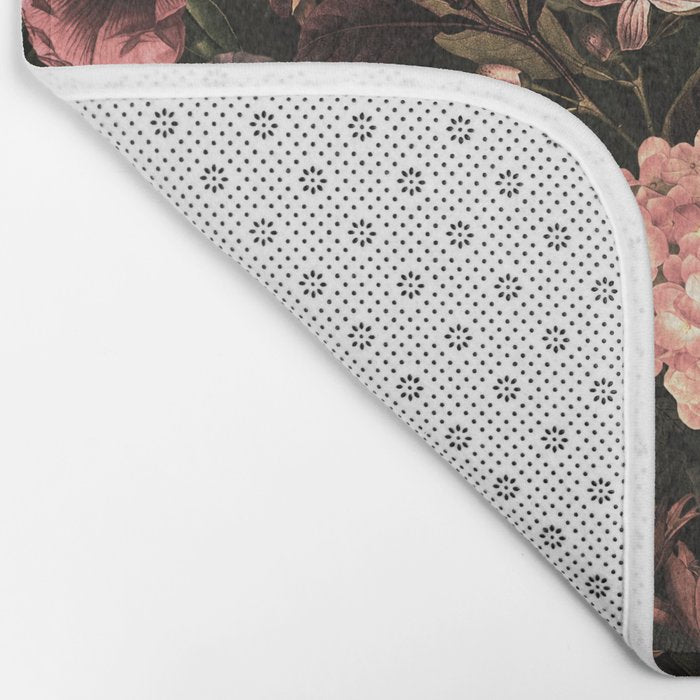 Autumn Winter Flowers VIII Bath Mat Gallery Image 2