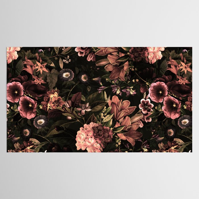 Autumn Winter Flowers VIII Tablecloth Gallery Image 2