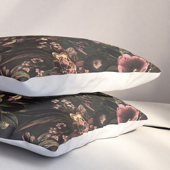 Autumn Winter Flowers VIII Pillow Sham Gallery Image 3