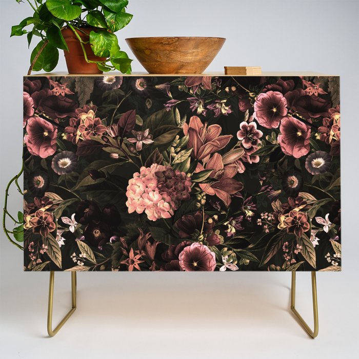 Autumn Winter Flowers VIII Credenza Gallery Image 1