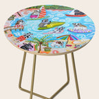 Dogs at the Beach Side Table Gallery Image 2